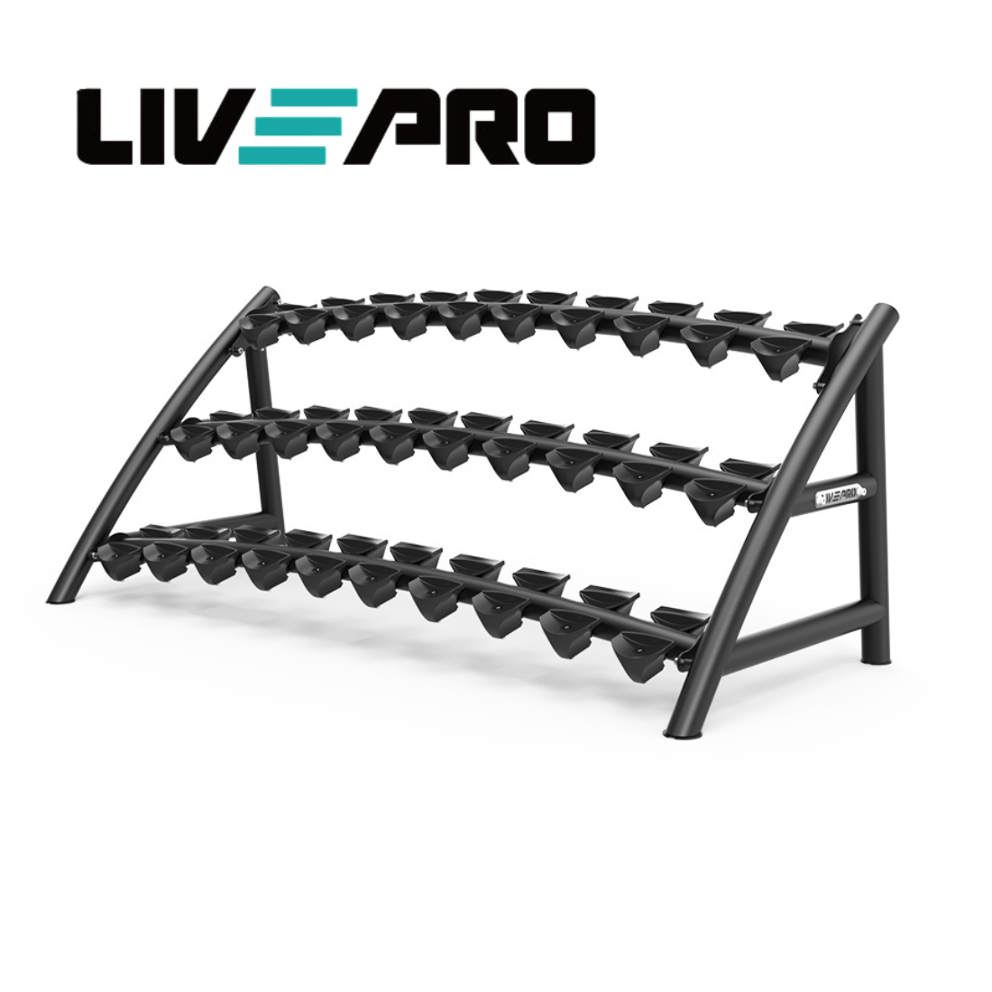 Livepro 15 Pairs Dumbbell Rack