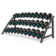 Urethane Round Dumbbells (22kg to 50kg) Set