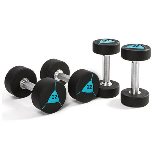 Premium Urethane Round Dumbbells - Display Set